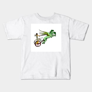 The Medea's Chariot Drawn by Dragons Kids T-Shirt